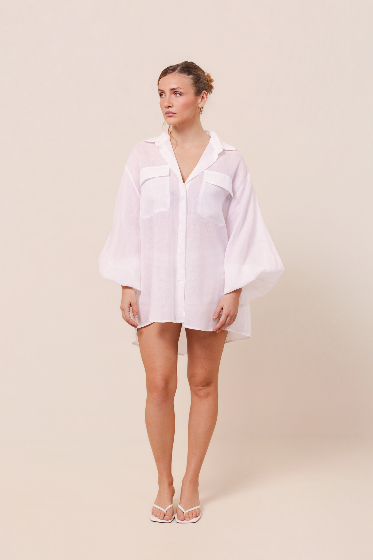 CocoWillow - Lillian Shirt - White