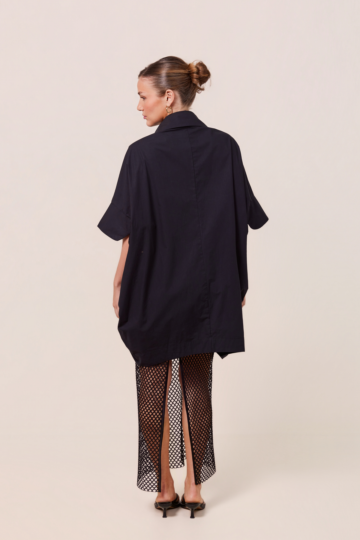 Cocowillow - Boyfriend Shirt - Black