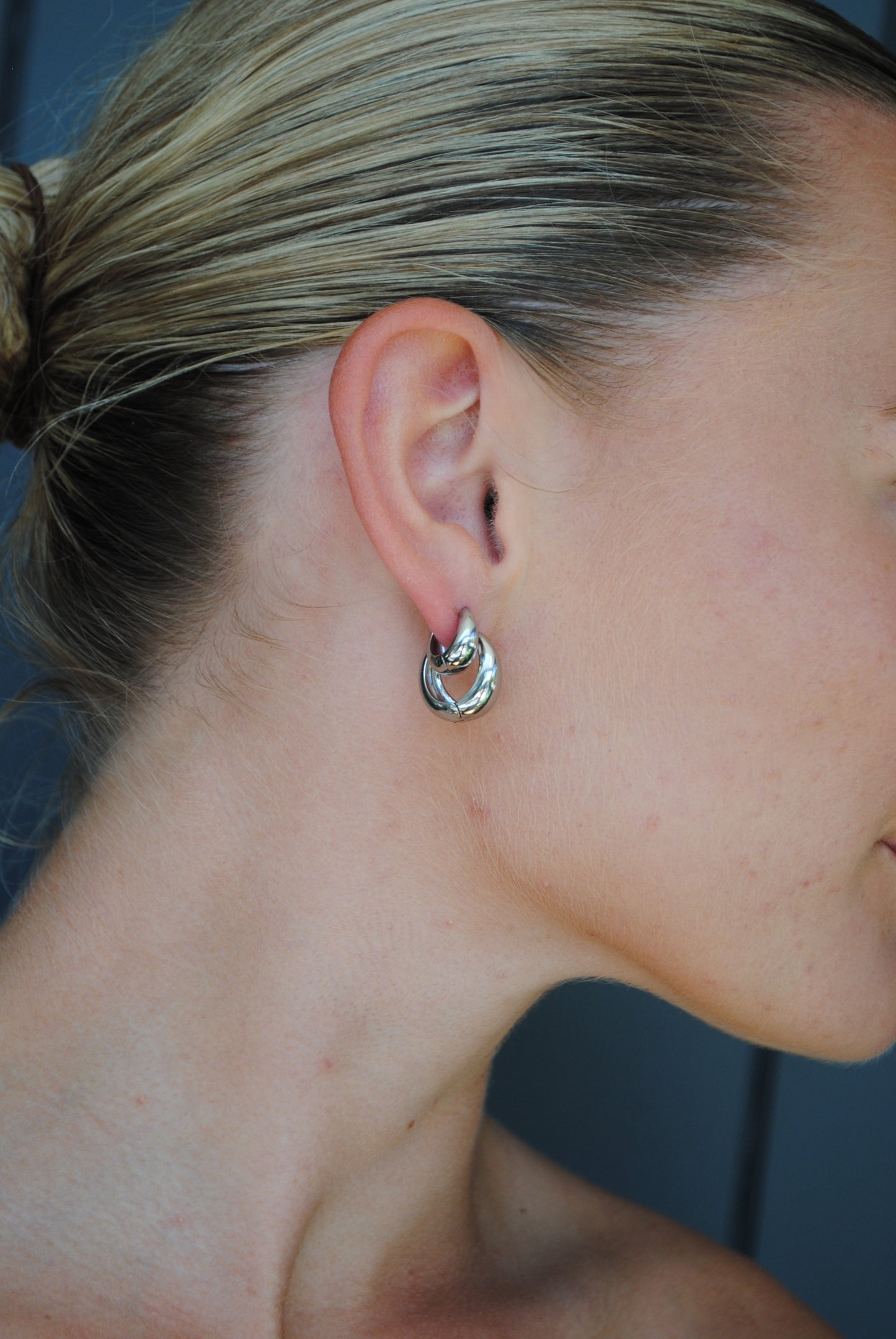 Naya Hoops - Small Silver