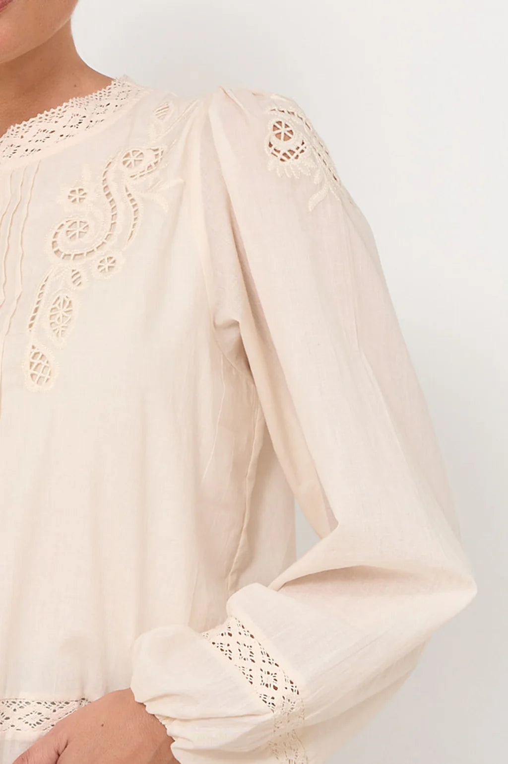 Adorne - Lou Cut Out Lace Top