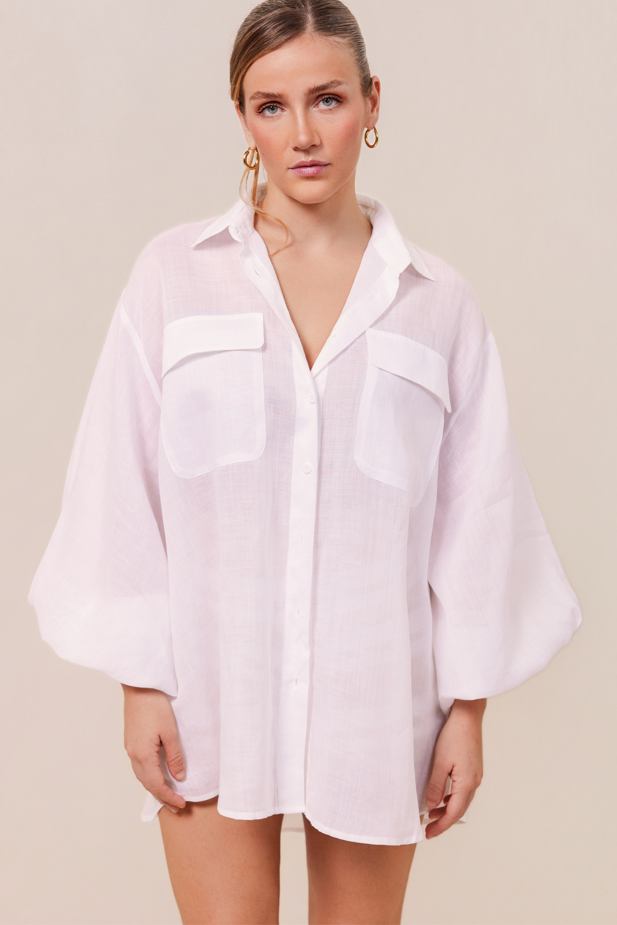 CocoWillow - Lillian Shirt - White