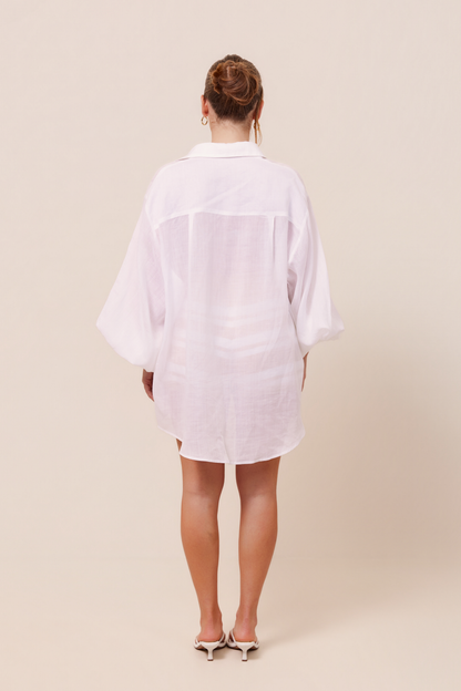 CocoWillow - Lillian Shirt - White