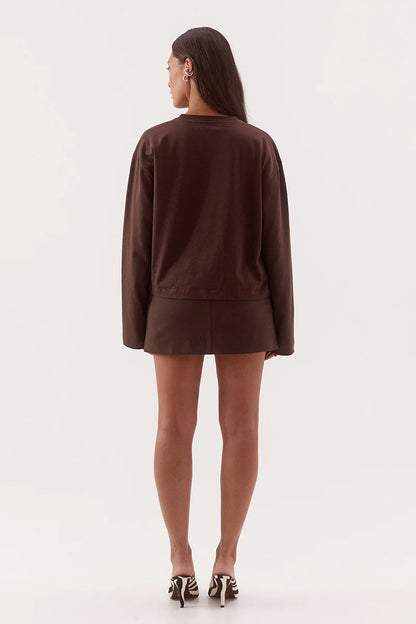 Sovere Studio - Izel Longsleeve - Espresso