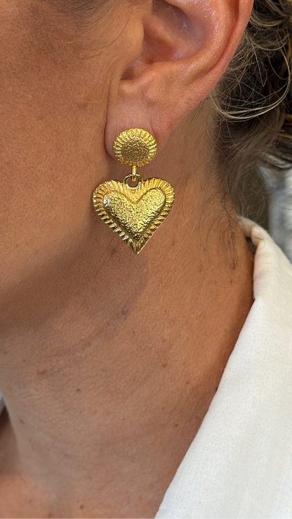 JJ Heart Earrings