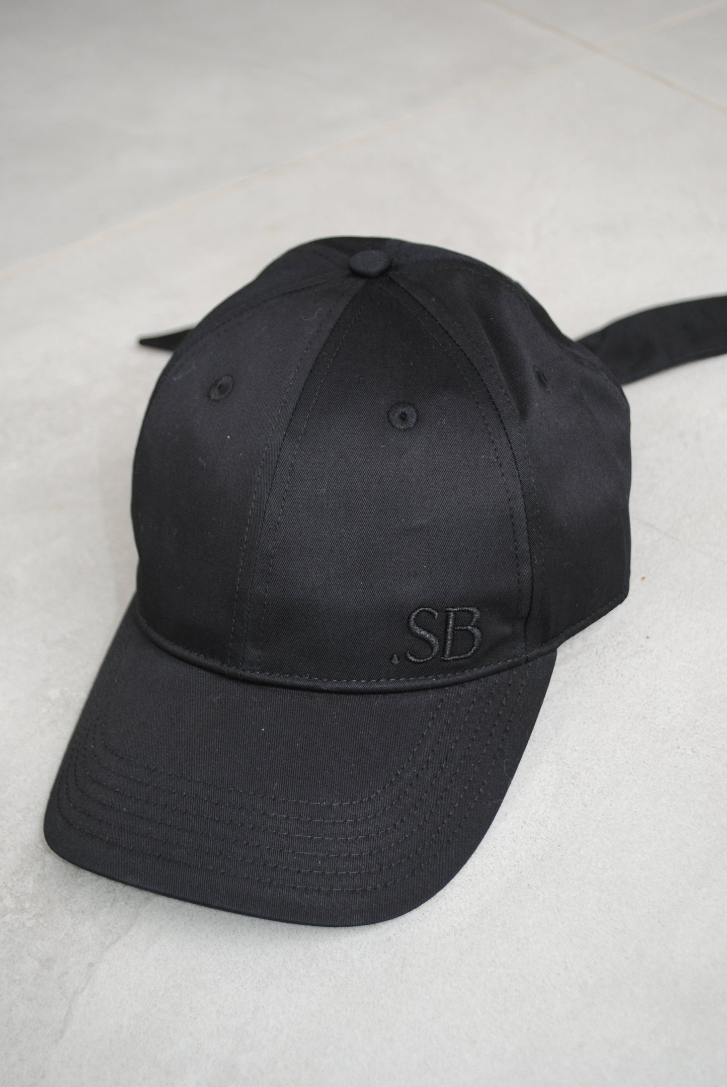 Luca Tie Cap - Black