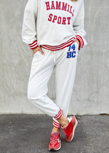 Hammill and Co - Track Pant Oatmeal