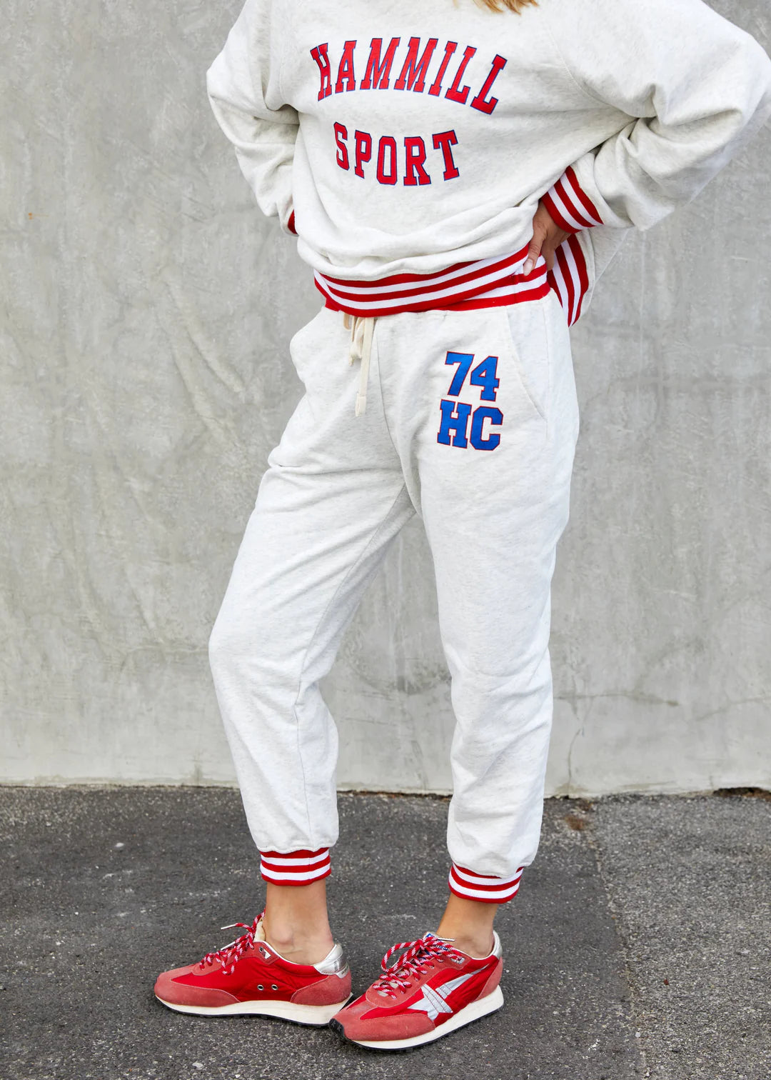 Hammill and Co - Track Pant Oatmeal