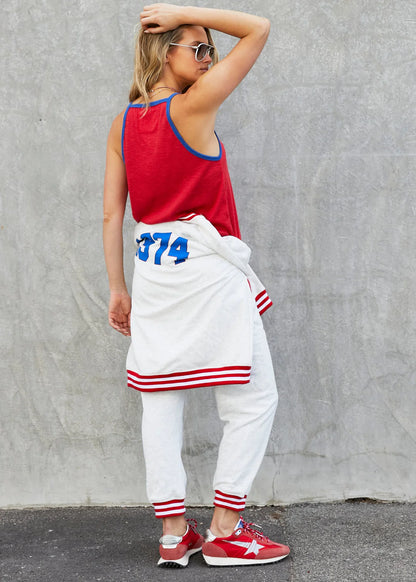 Hammill and Co - Rib Tank Red