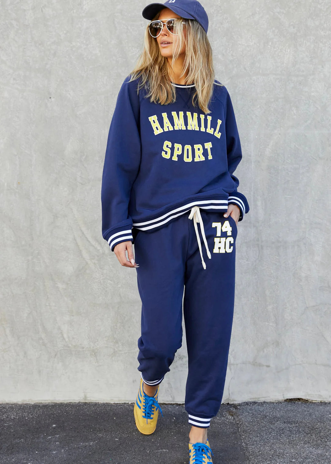 Hammill and Co - Track Pant Navy