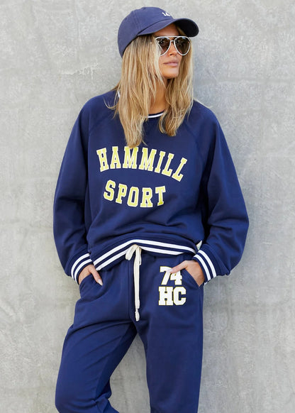 Hammill and Co - Sport Sweat Navy