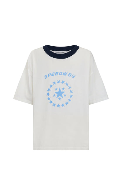 Araminta James -Speedway oversized Tee