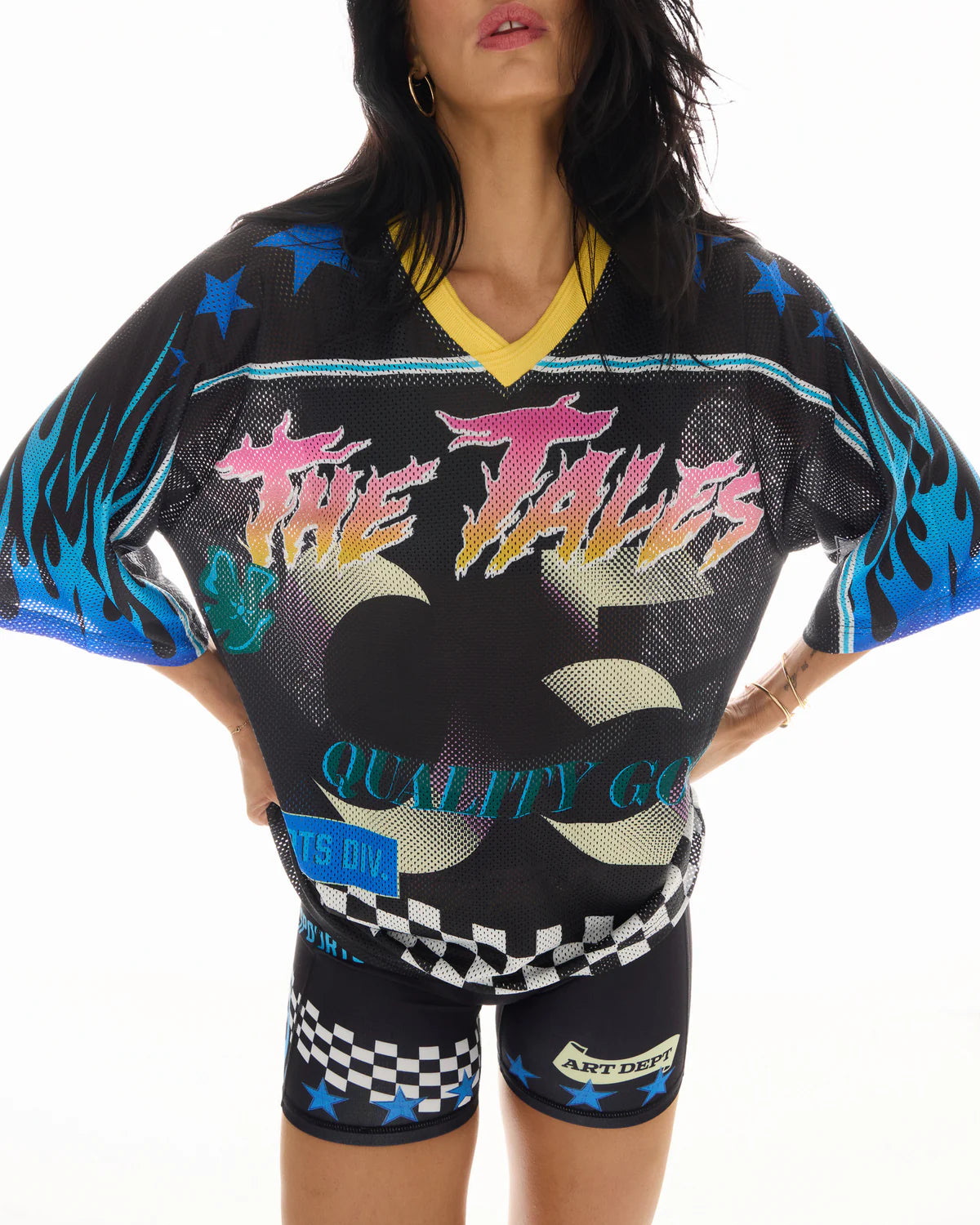 The Tales - 05 Racer black  Football Jersey black