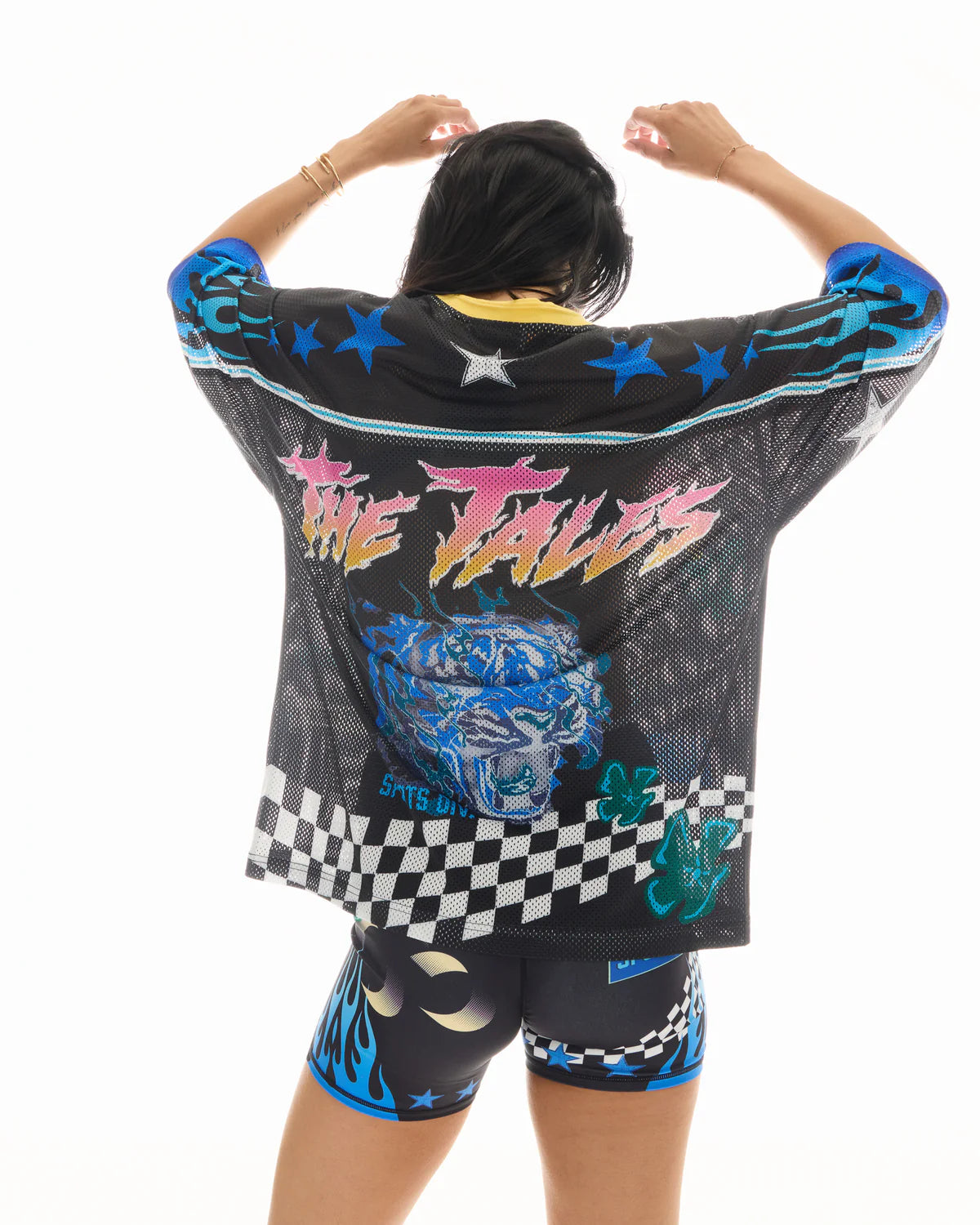 The Tales - 05 Racer black  Football Jersey black