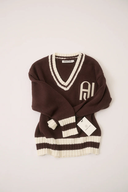 Araminta James - AJ V Neck Sweater