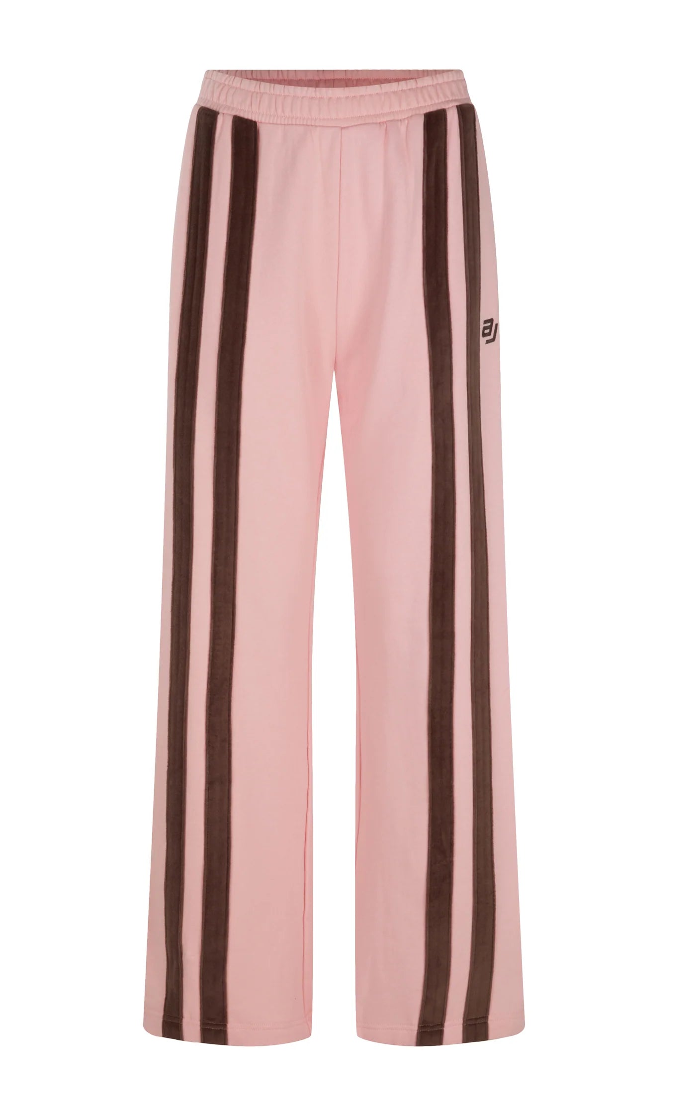 Araminta James - AJ Logo Stripe Trackpant Rose Quartz