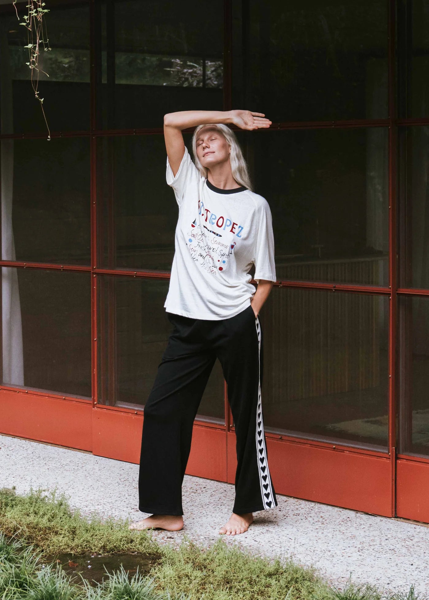 Near The Sea - St tropez Hemp  Tee