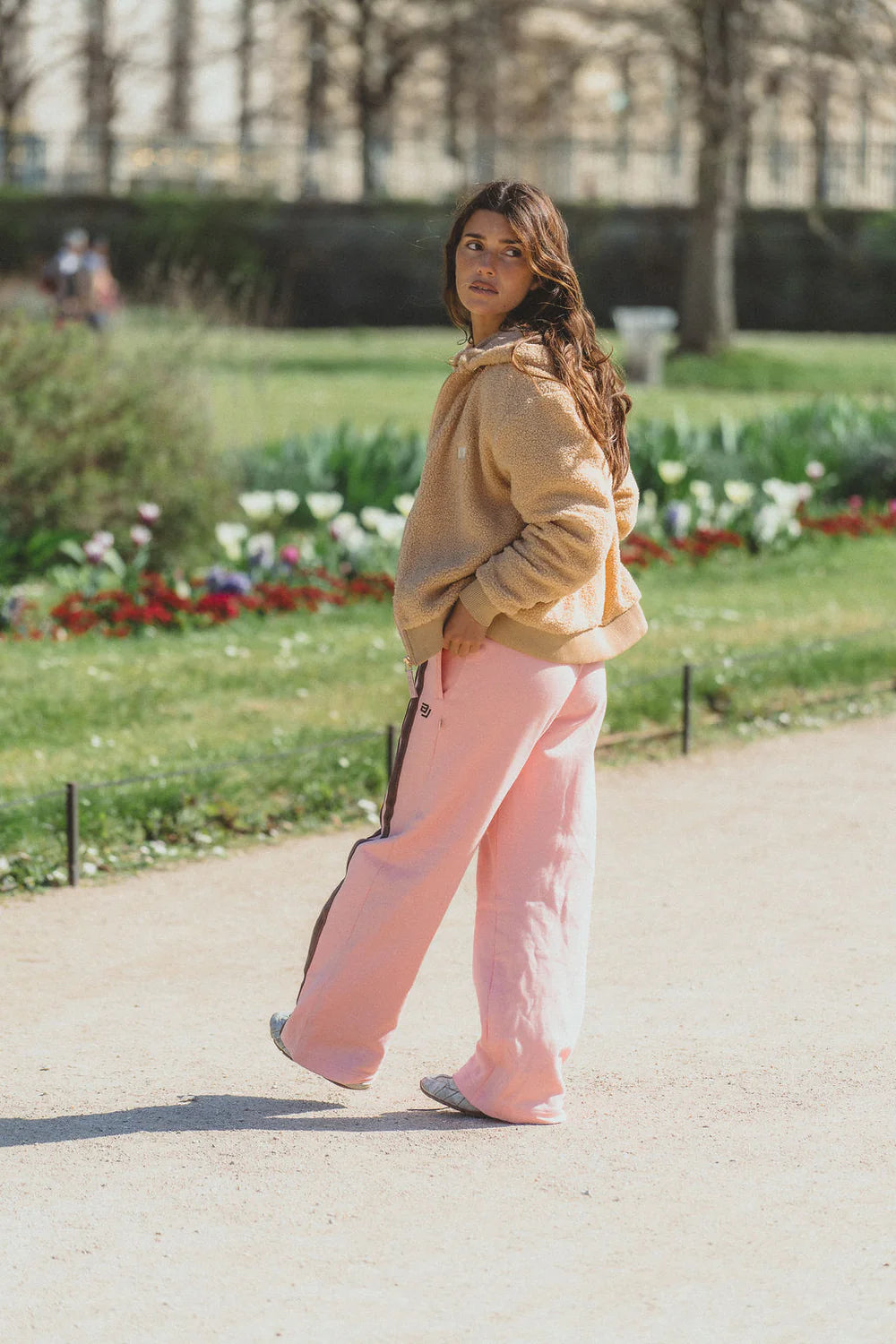 Araminta James - Sherpa Hooded Jacket Macadamia