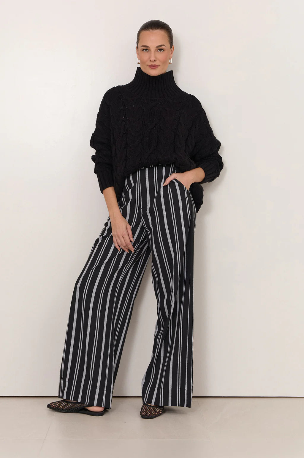 Adorne - Ember Stripe Pants