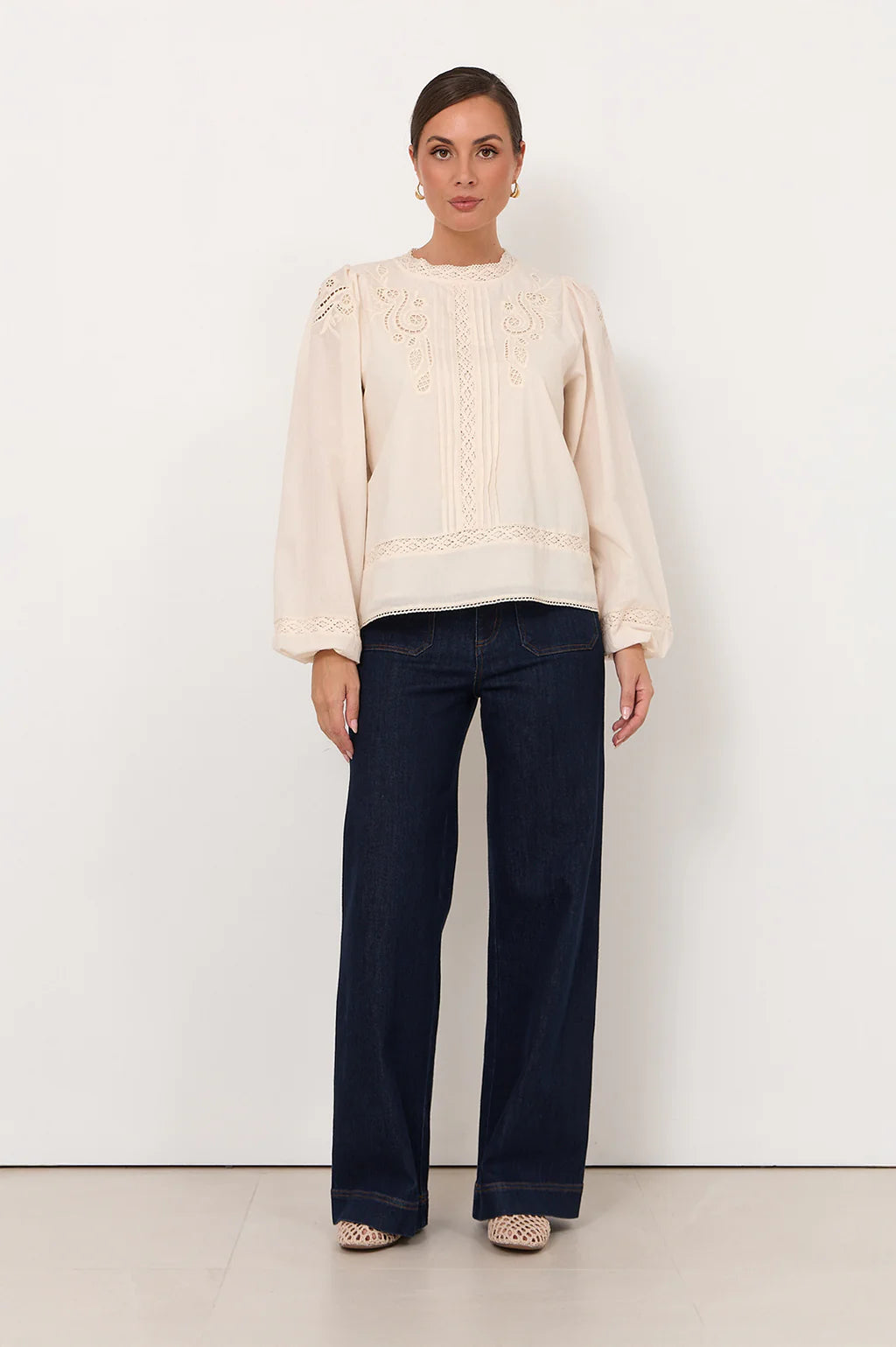 Adorne - Lou Cut Out Lace Top