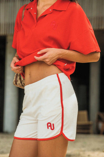 Araminta James - Terry shorts