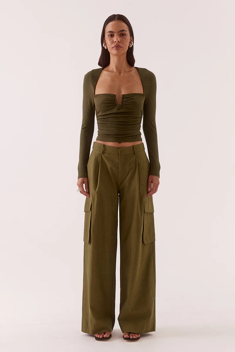 Sovere - Lola Top - Khaki