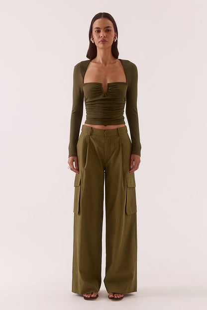 Sovere - Lola Top - Khaki