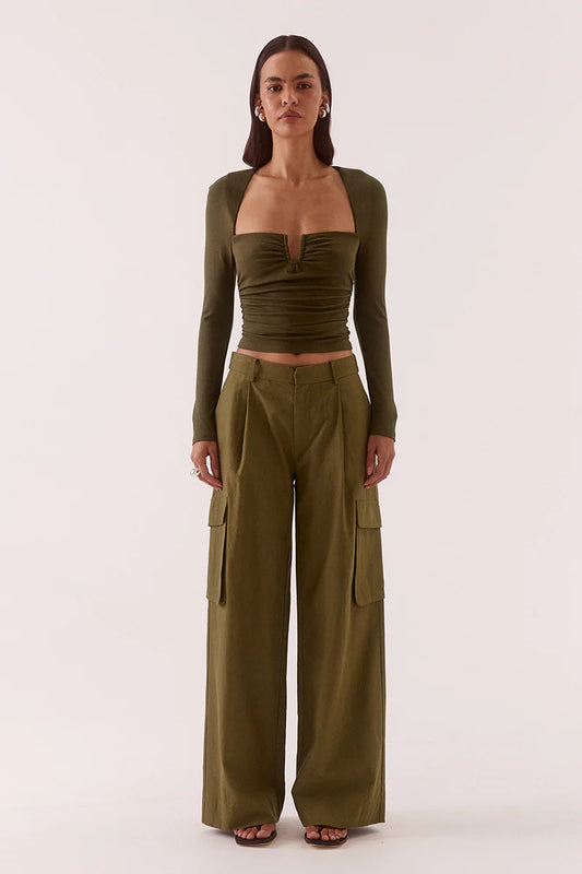 Sovere - Lola Top - Khaki