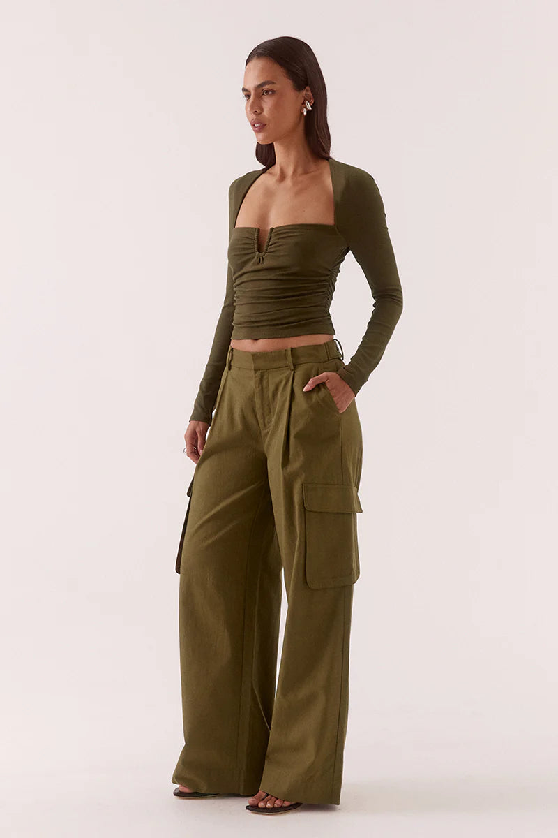Sovere - Lola Top - Khaki