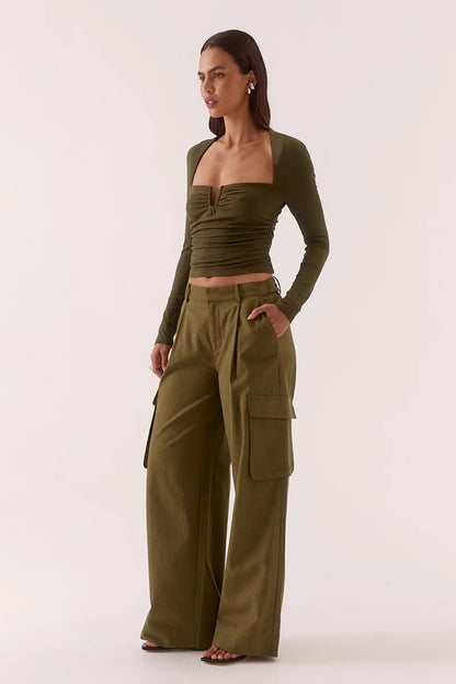 Sovere - Lola Top - Khaki