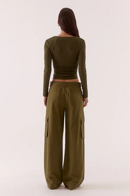 Sovere - Lola Top - Khaki