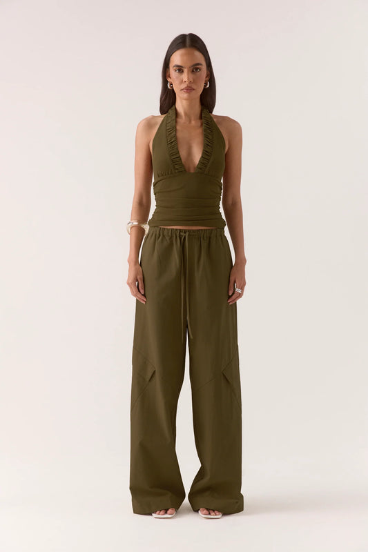 Sovere - Alora Top - Olive
