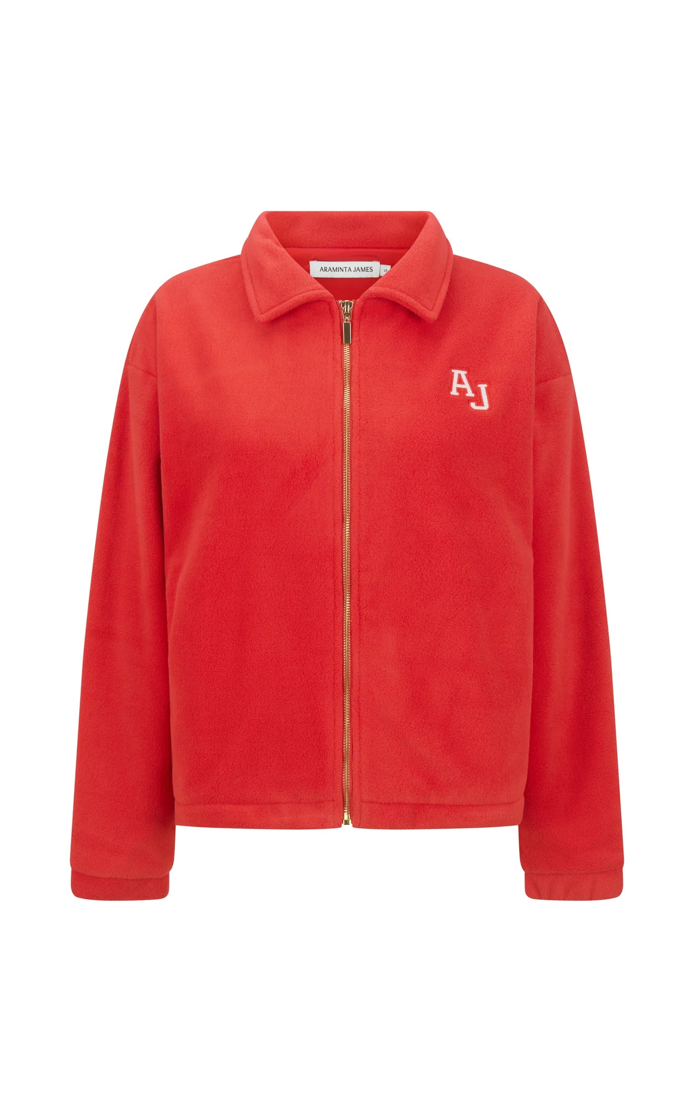 Araminta James - Sherpa Red Jacket