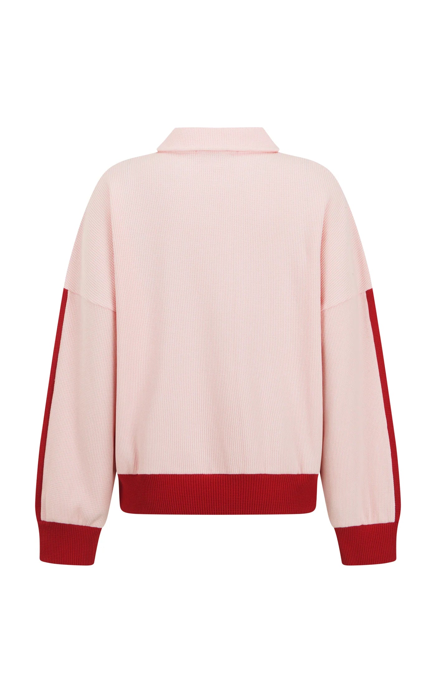 Araminta James - Waffle Splice Sweatshirt Ballet Pink