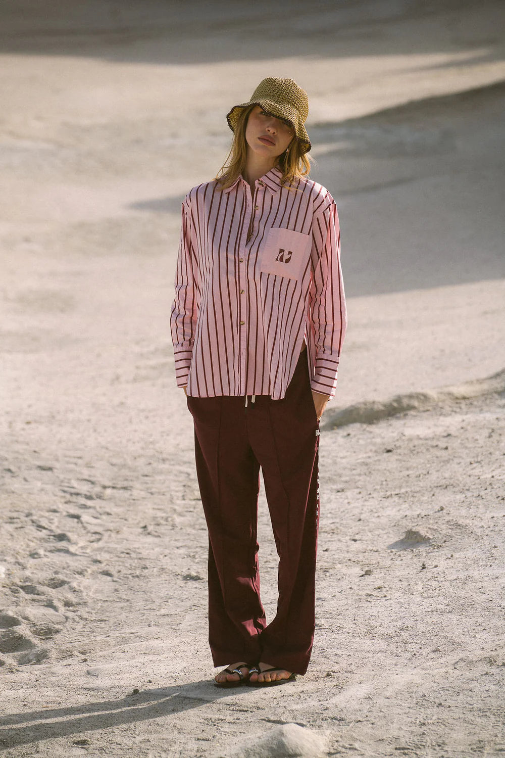 Araminta James - Palermo Shirt Ballet Pink