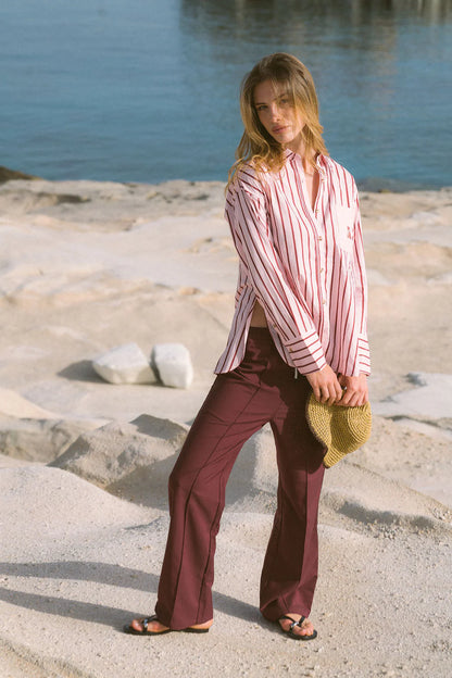 Araminta James - Palermo Shirt Ballet Pink