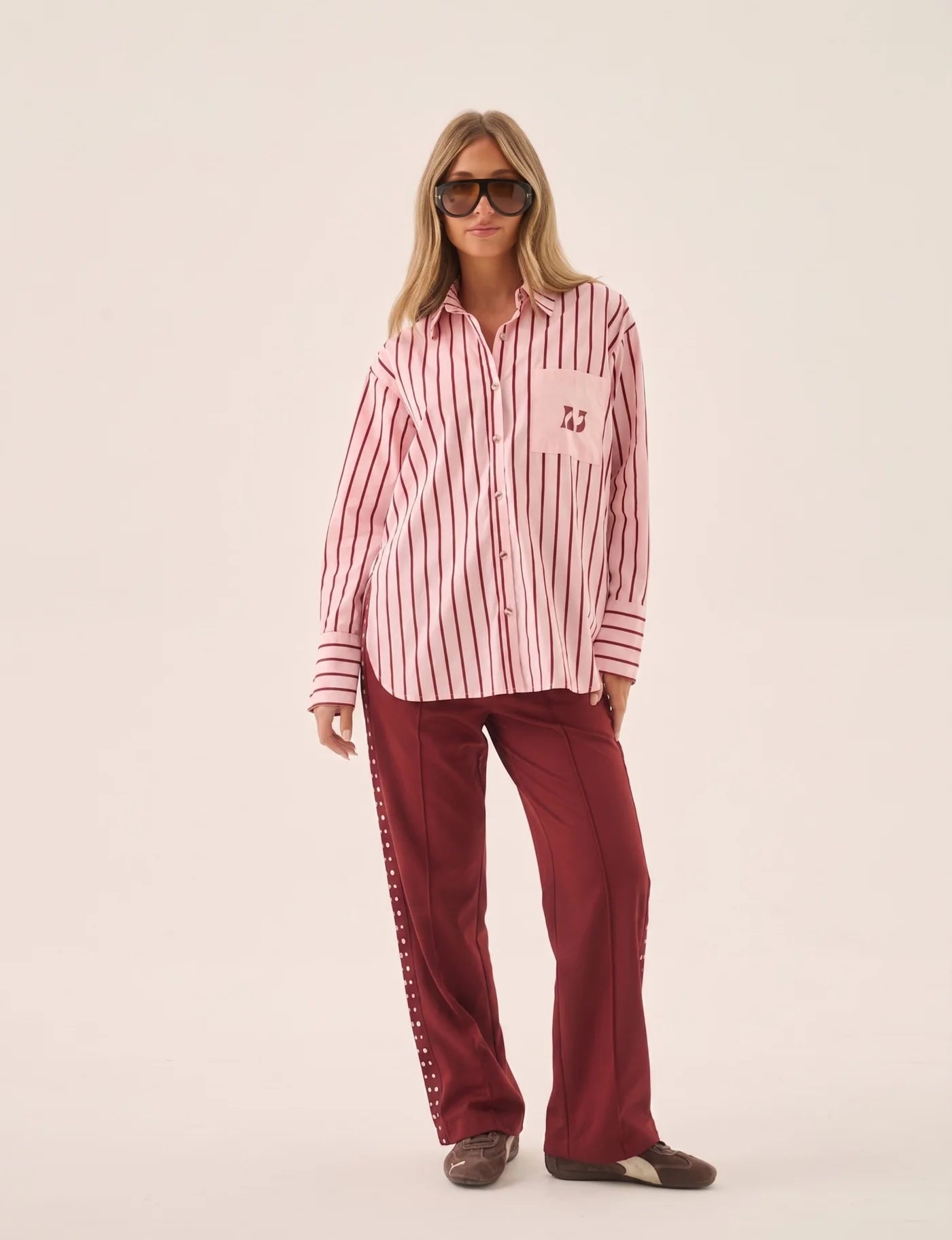 Araminta James - Palermo Shirt Ballet Pink