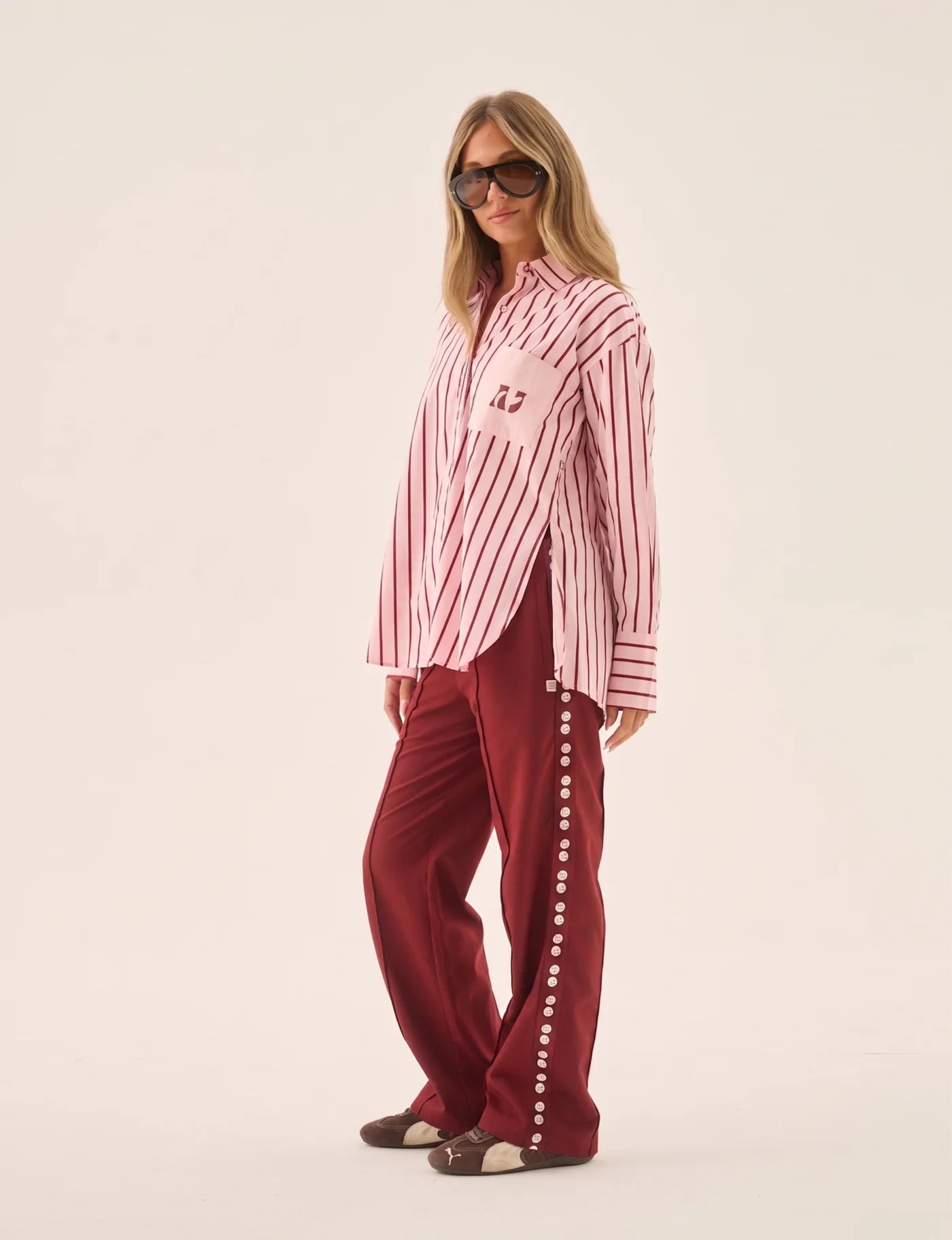 Araminta James - Palermo Shirt Ballet Pink