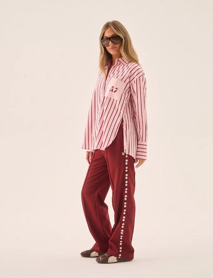 Araminta James - Palermo Shirt Ballet Pink