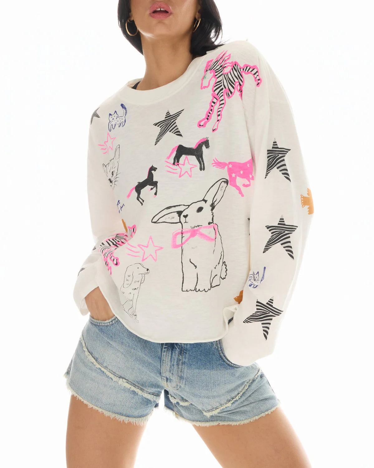 The Tales - The Animal Illustrated Long Sleeve