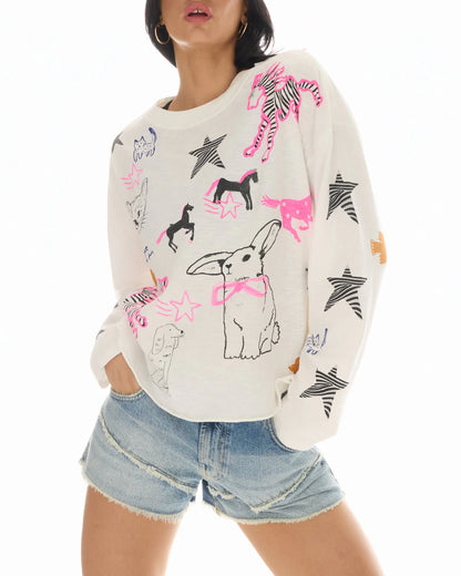 The Tales - The Animal Illustrated Long Sleeve