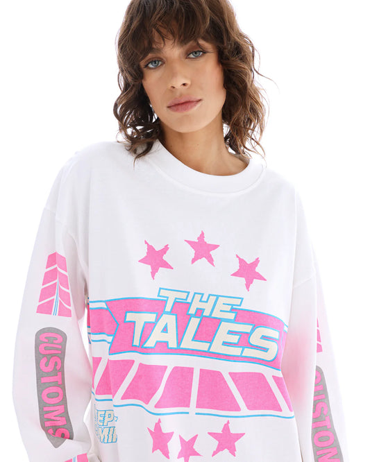 The Tales - Custom Sports Oversized Long Sleeve