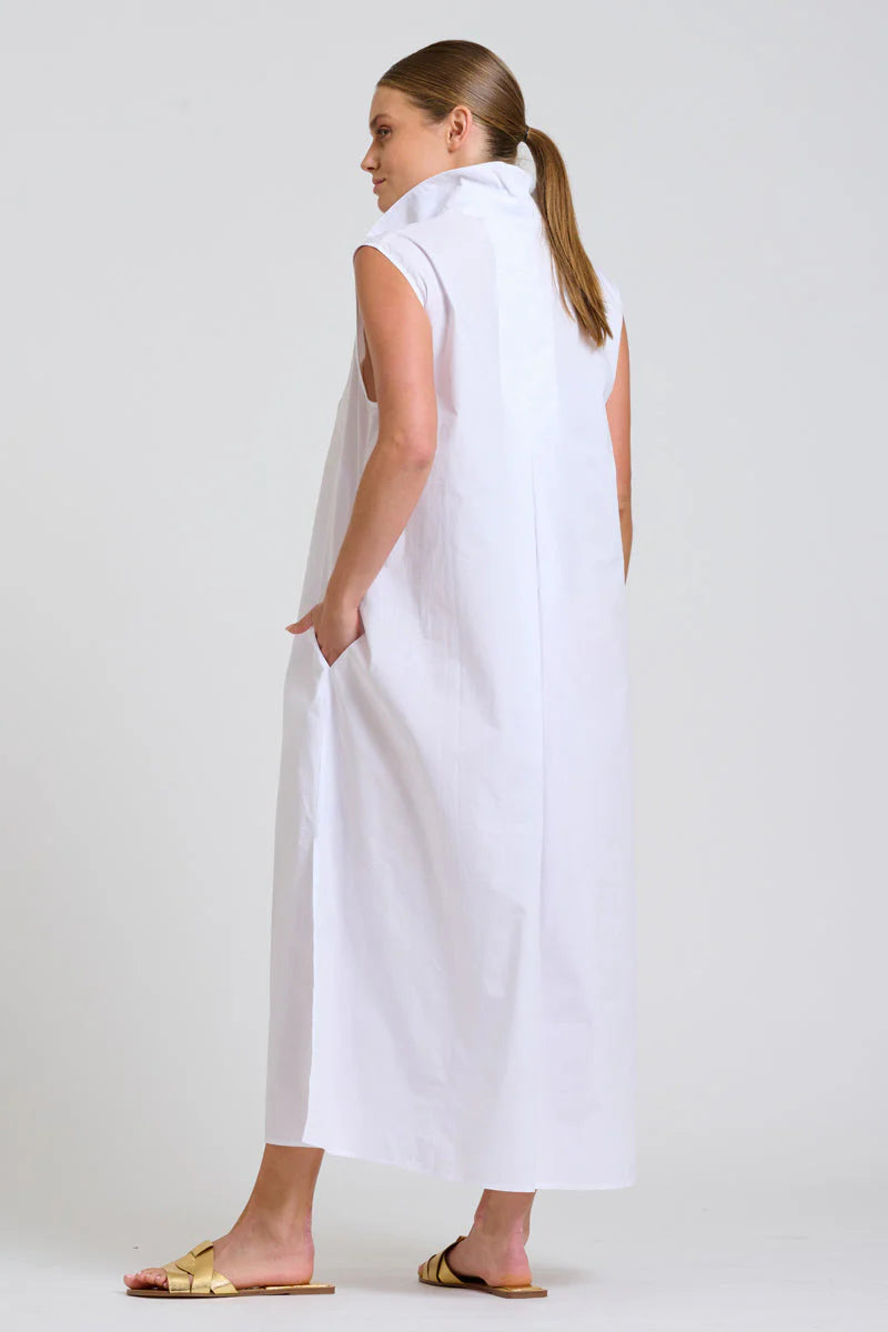 Shirty - The Freya Shirt Dress - white