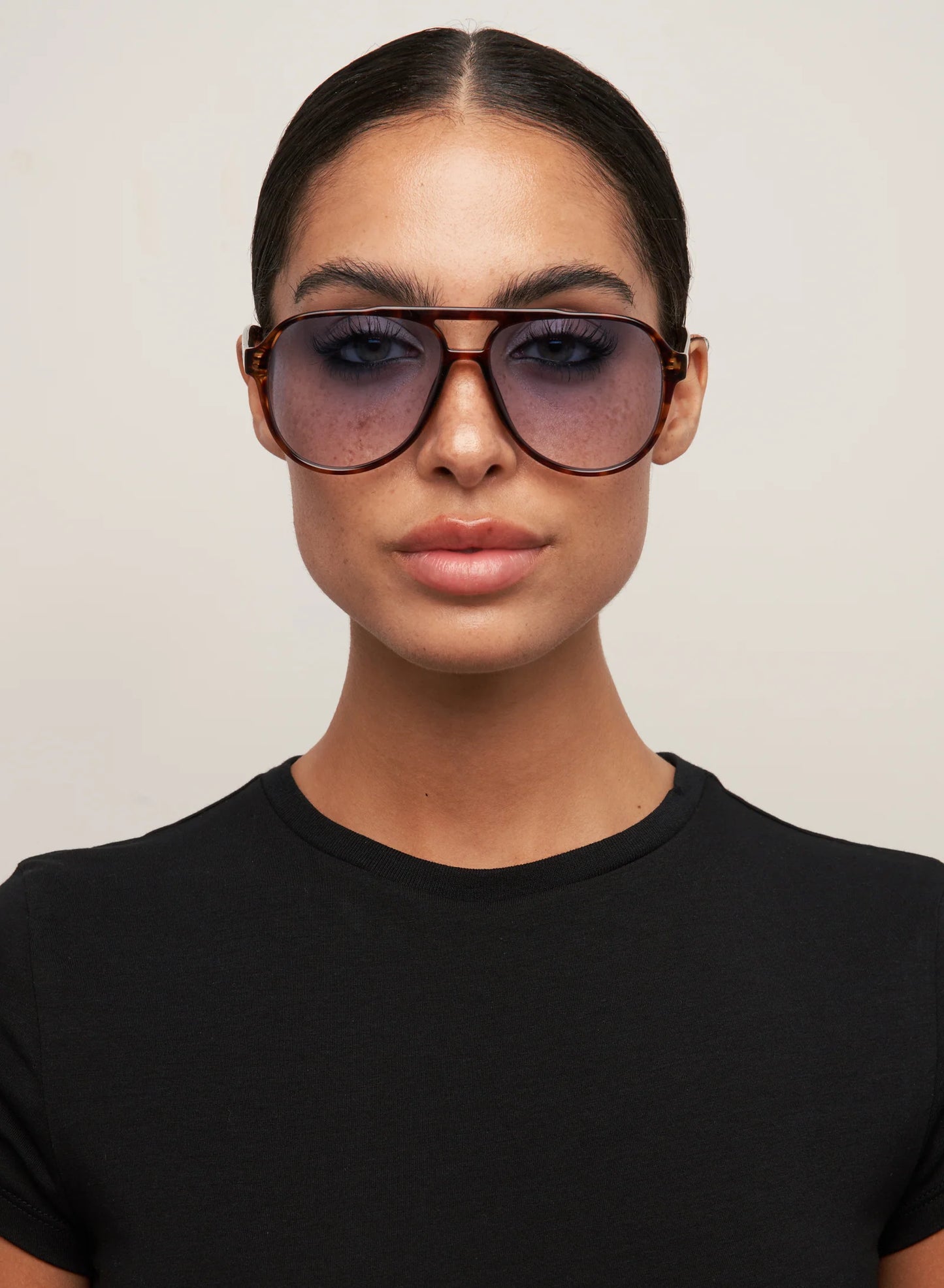 Otra - Stevie - Brown/Blue lens