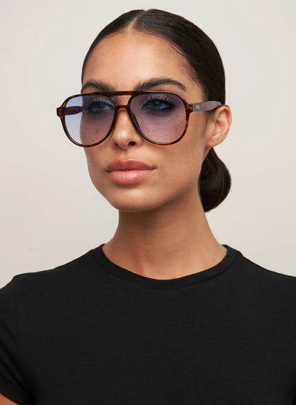 Otra - Stevie - Brown/Blue lens