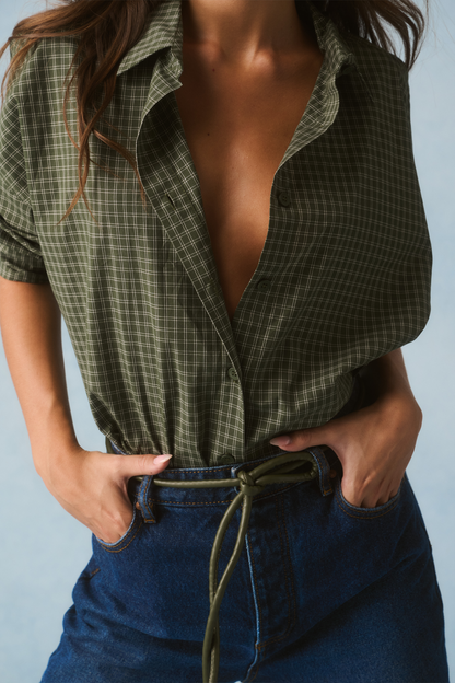 Cartel and Willow - Darby Shirt Khaki