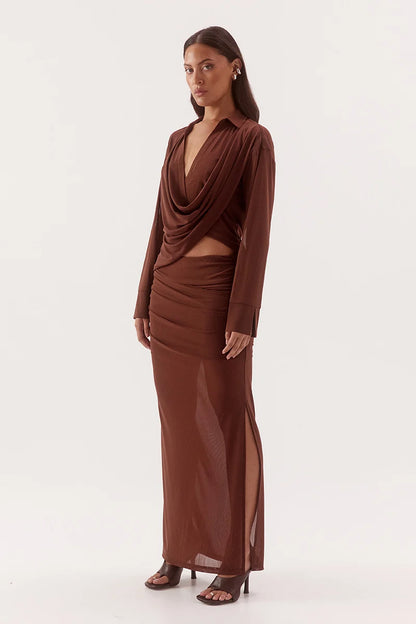 Sovere Studio - Selen Shirt Mocha