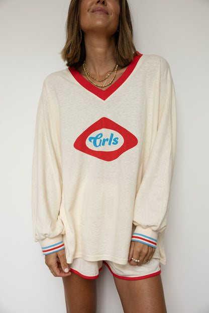 Luna Lane - GRLS L/S Cream