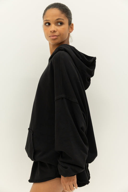 Luna Lane - Minty Hoodie - Black