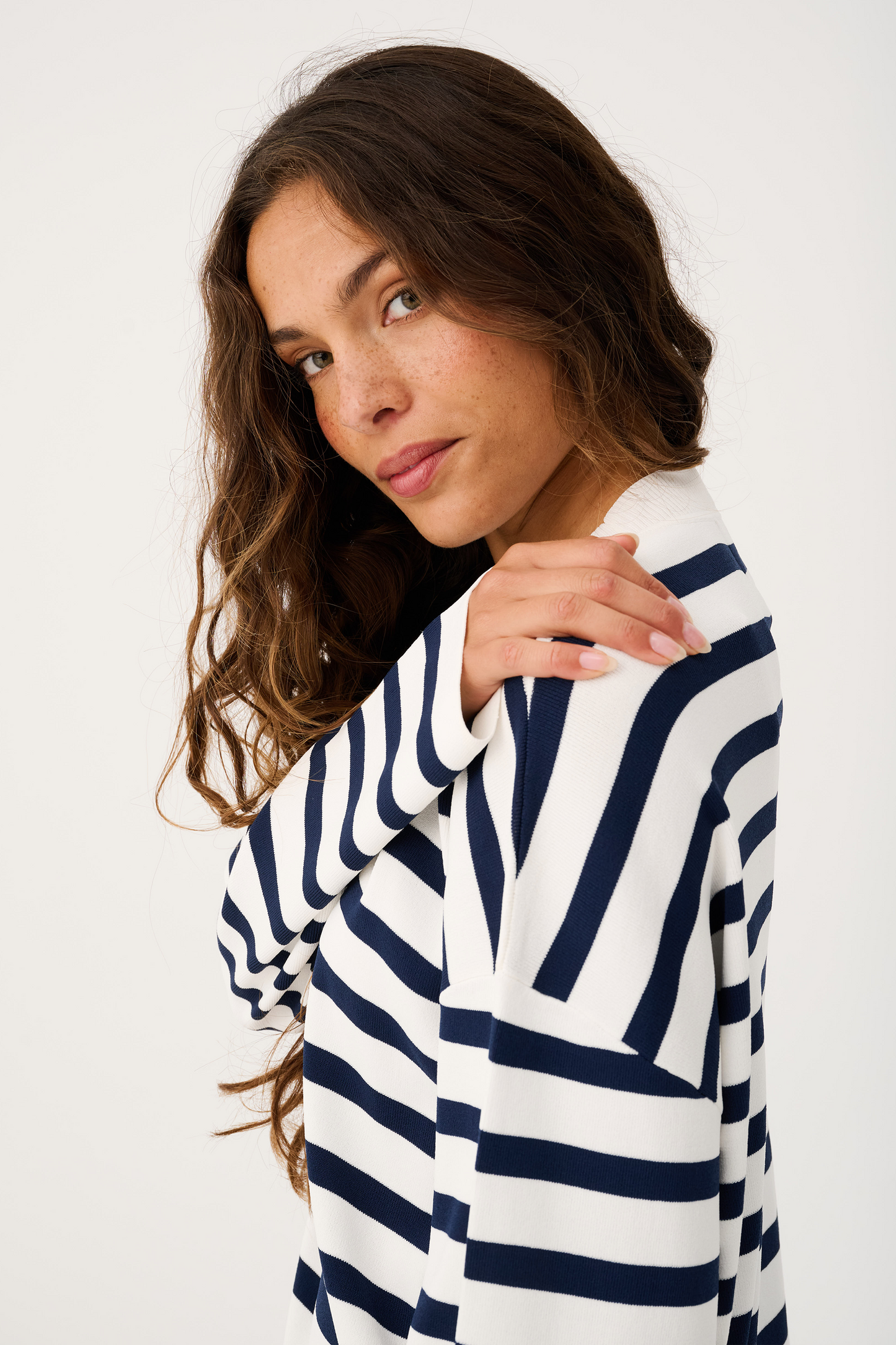 Cartel & Willow - Rae Knit - Navy Stripe