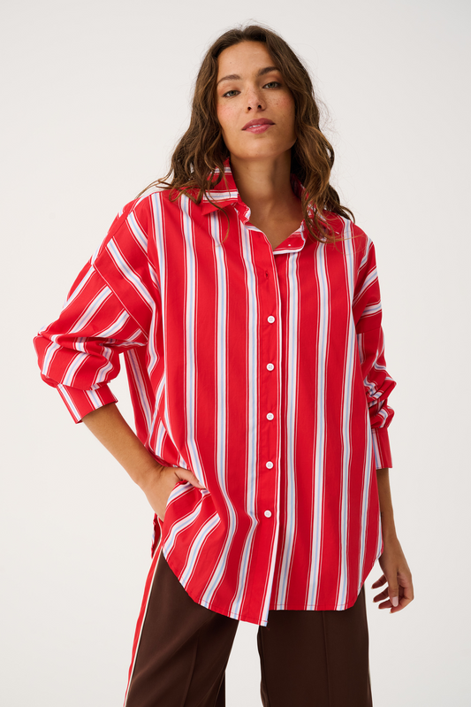 Cartel & Willow - Tammy Shirt - Siren Stripe